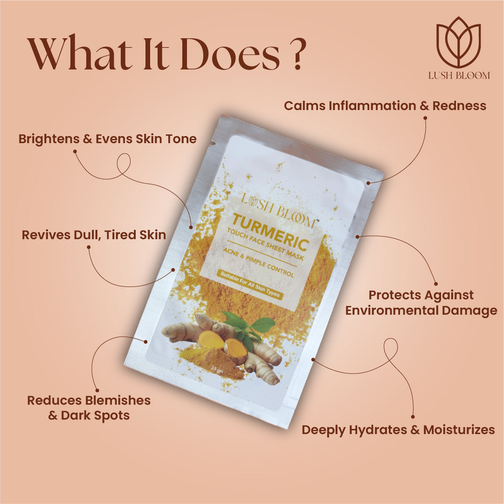 Turmeric Touch Face Sheet Mask