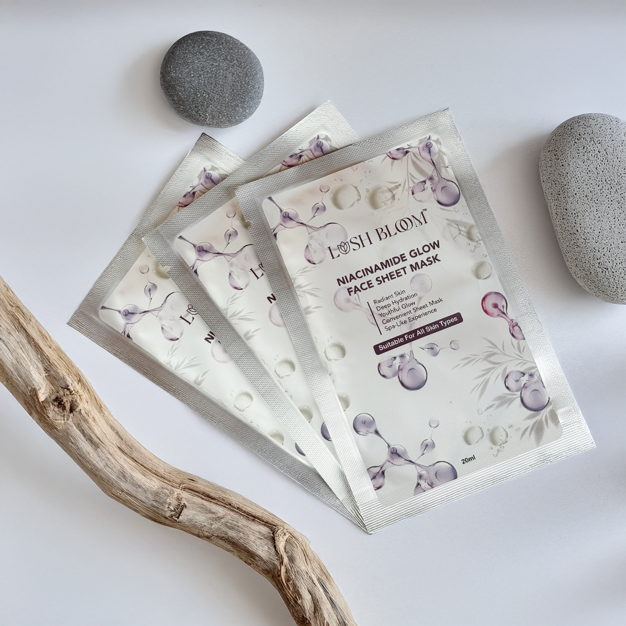 Niacinamice Glow Face Sheet Mask