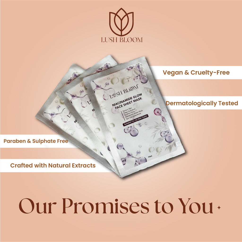 Niacinamice Glow Face Sheet Mask