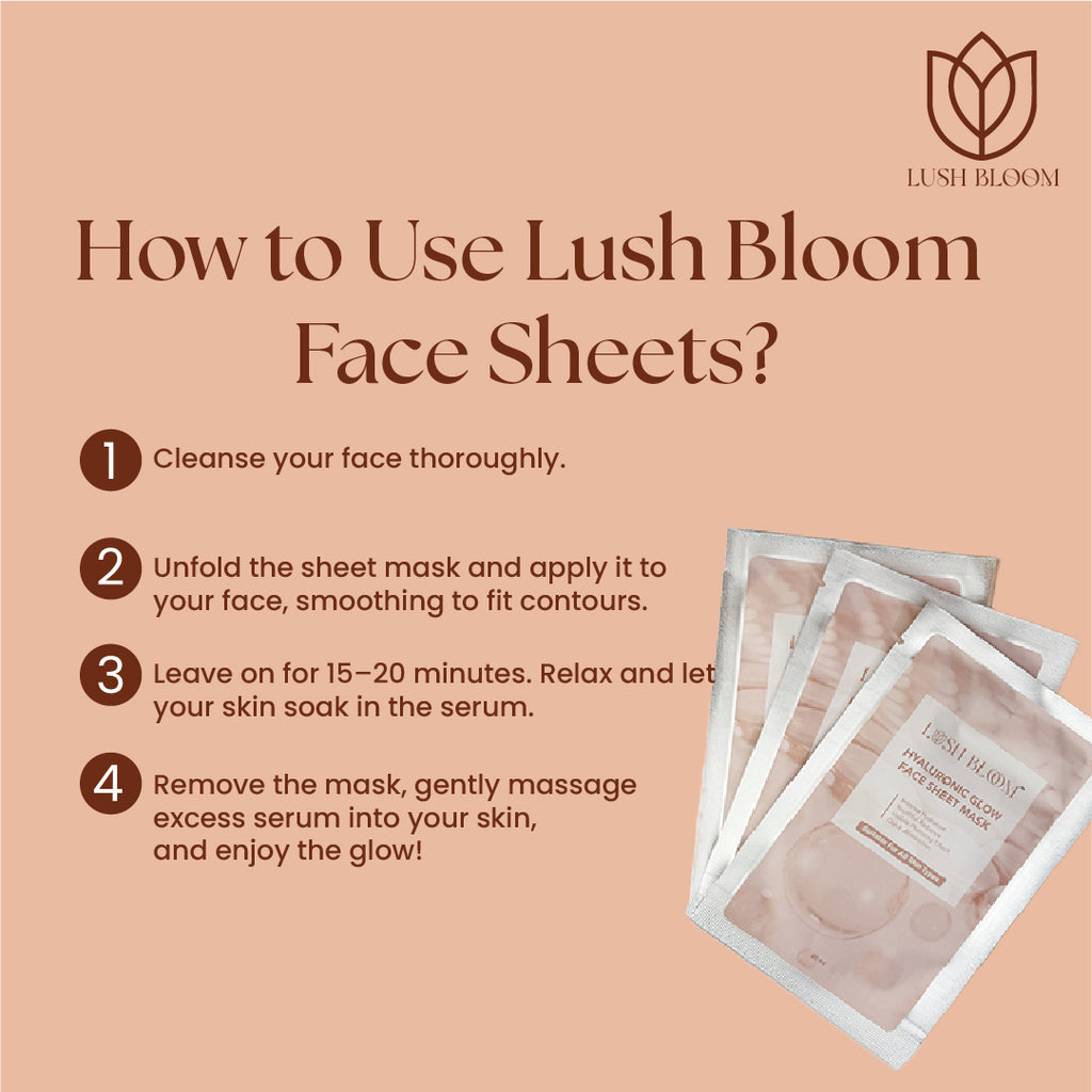 Hyaluronic Glow Face Sheet Mask